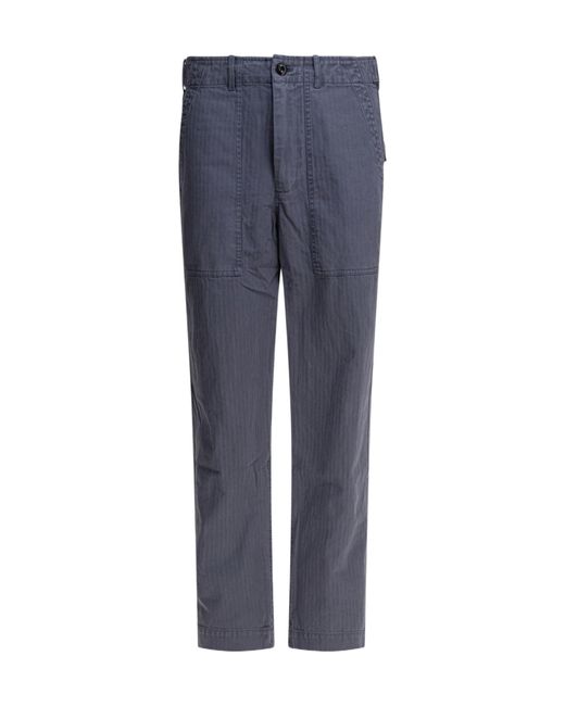 Alex Mill Blue Straight Leg Pants for men