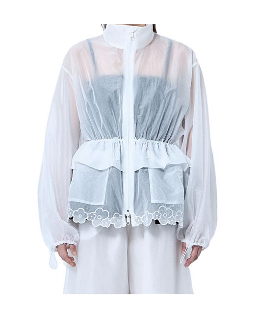 Cecilie Bahnsen Arlo Jacket in Blue | Lyst