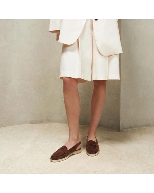 Scarosso Brown Leila Loafers