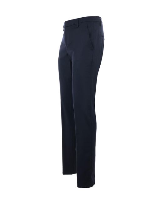 Dondup Blue Tailored Pants for men