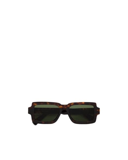 Retrosuperfuture Black Logo Sunglasses for men
