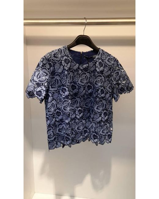 Sportmax Blue Short-Sleeved Shirt