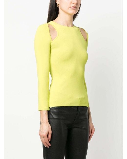 DSquared² Yellow Long Sleeved T-Shirt