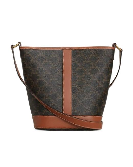 Céline Black Small Bucket
