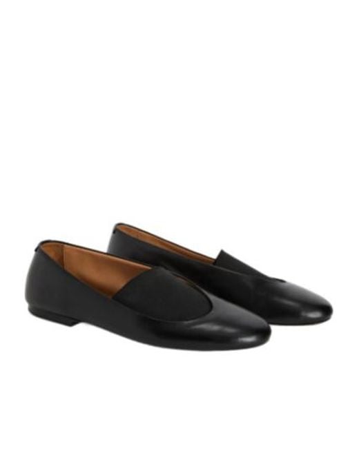 Jil Sander Black Elyss Ballerinas
