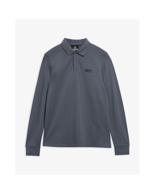 Barbour Blue Polo Shirt for men