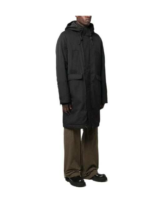 Moose Knuckles Black Parkas for men
