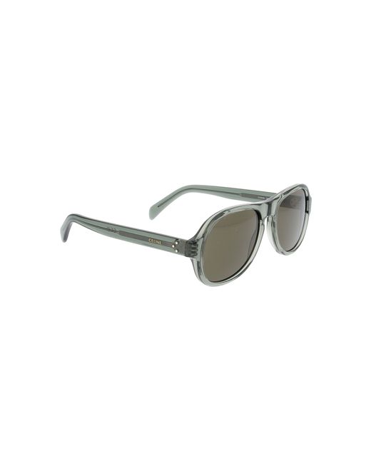 Céline Green Full Frame Sunglasses
