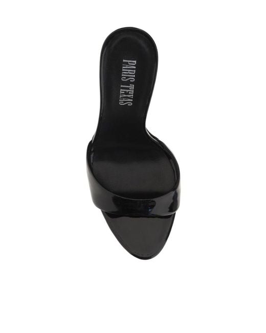 Paris Texas Black Lidia Mules