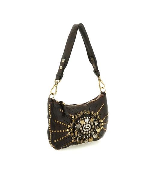 Campomaggi Multicolor Zippered Shoulder Bag