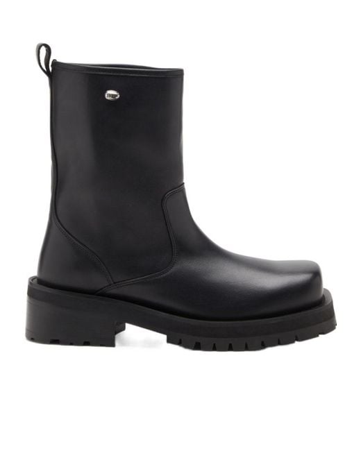 DIESEL Black D-Texan Bk Boots for men