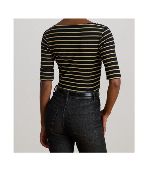 Ralph Lauren Black Logo Short-Sleeved T-Shirt