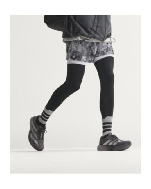 Adidas Gray Round-Toe Sneakers for men