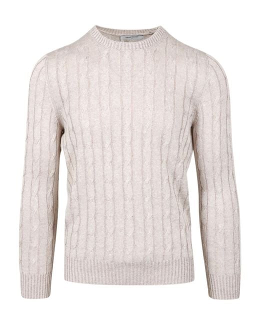Gran Sasso Multicolor Long-Sleeved Sweater for men