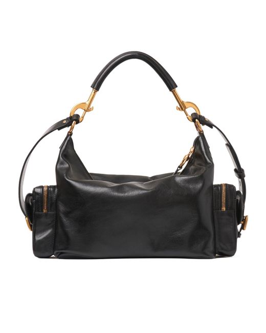 Chloé Black Chloé Camera Zipped Tote Bag