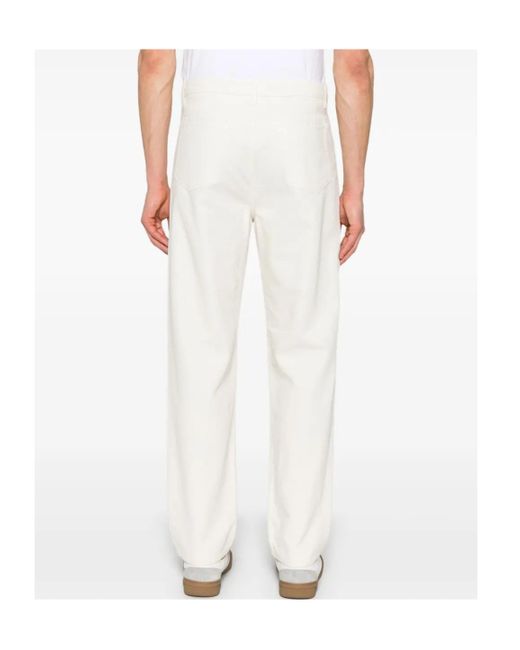 A.P.C. White Martin Jeans for men