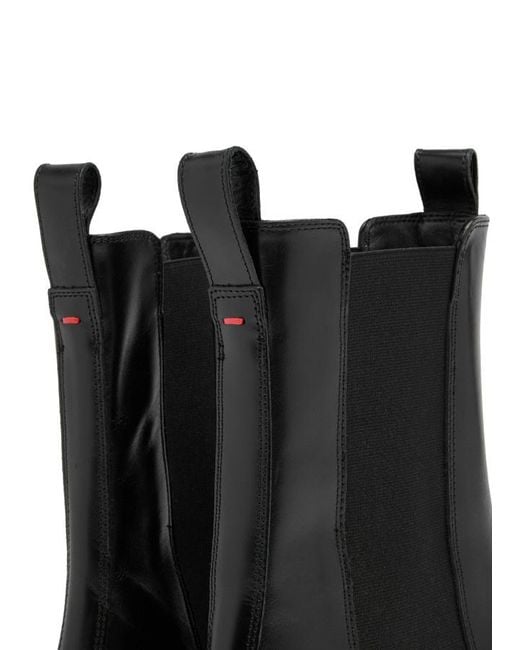 Aeyde Black Jack Leather Chelsea Boots