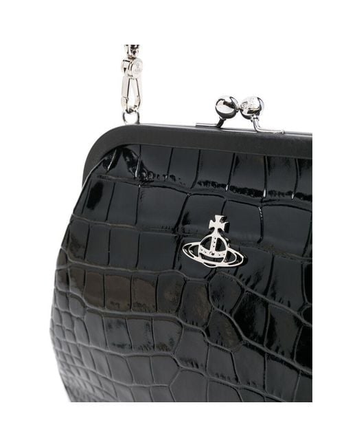Vivienne Westwood Black Vivienne's Clutch Bag