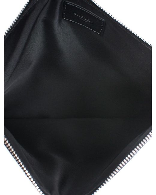 Givenchy Black Monkey Brothers Large Zipper Handbag for men
