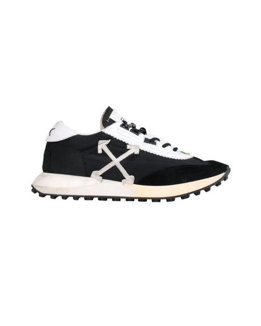 Off-White c/o Virgil Abloh Black Running Sneakers for men