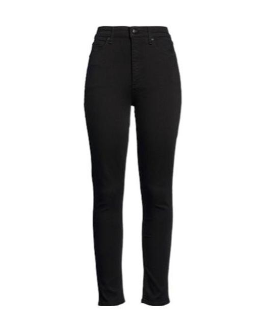 Rag & Bone Black Stretch Denim Skinny Pants