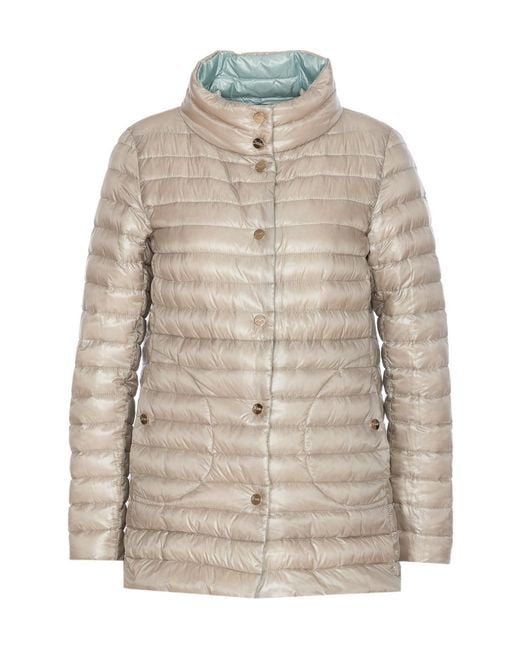 Herno Blue Reversible Light Down Jacket