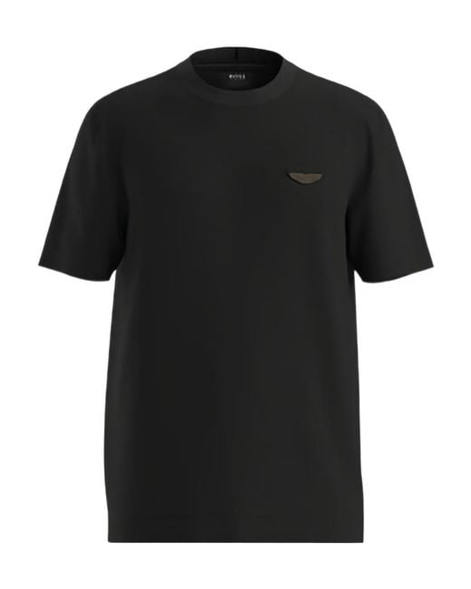 Boss Black Logo-Patch T-Shirt for men