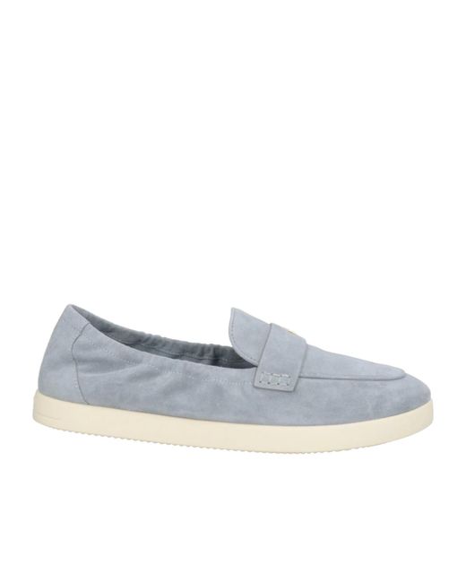 Tory Burch Blue Suede Loafers