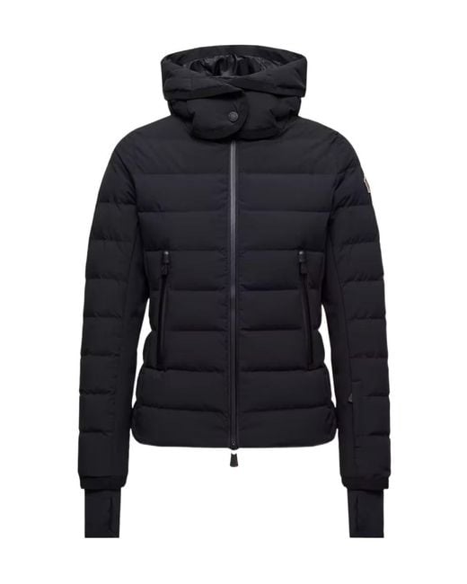 Moncler Blue Lamoura Hooded Down Ski Jacket