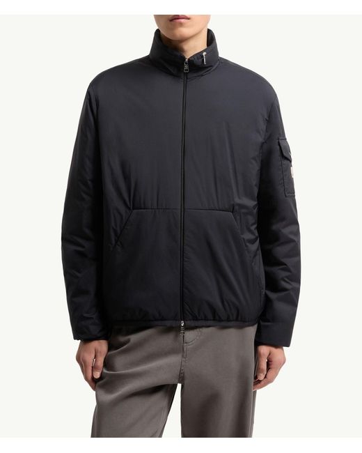 Moncler Blue Breezes Zip-Up Jacket for men