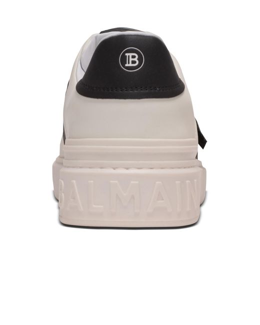Balmain Multicolor B-Court Lace-Up Sneakers for men