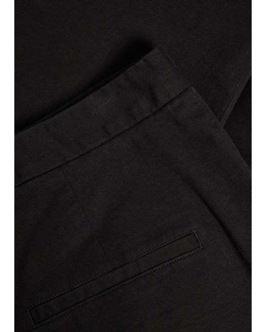 Vince Black Stretch Cotton Pants