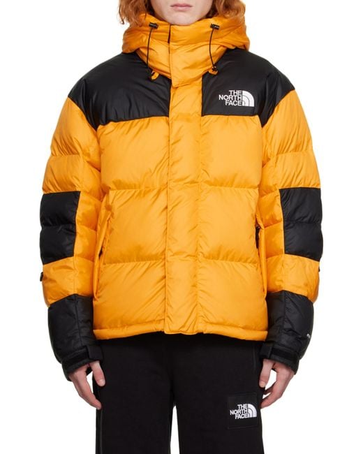 The North Face Orange Hmlyn Baltoro Logo-Print Jacket for men
