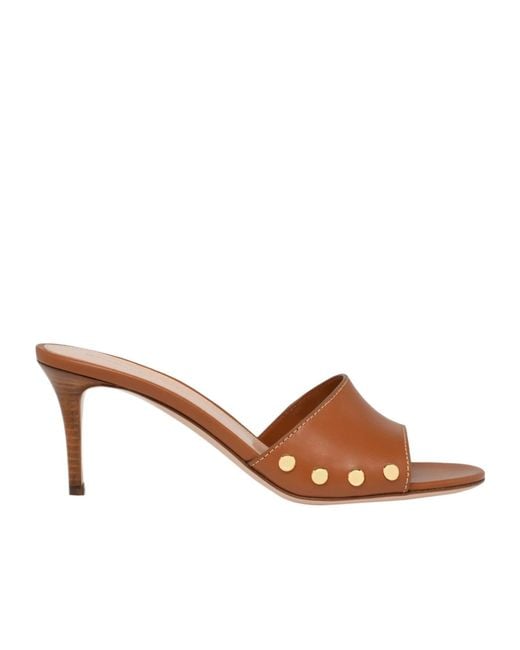 Gianvito Rossi Brown Avelin