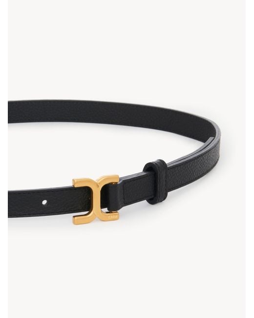 Chloé White Chloé Small Marcie Belt