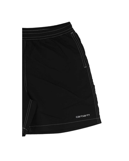 Carhartt Black Canby Swim Shorts for men