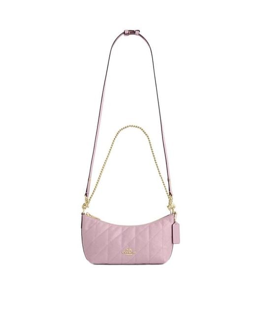 COACH Pink Caitlin Shoulder Bag