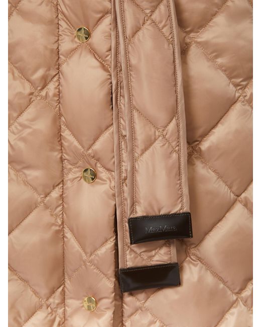 Max Mara Natural Long-Sleeved Cotton Jacket