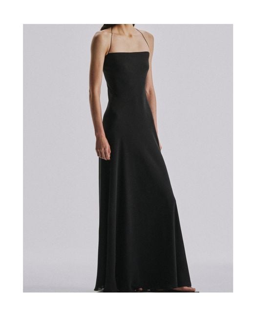 The Row Black Javier Dress