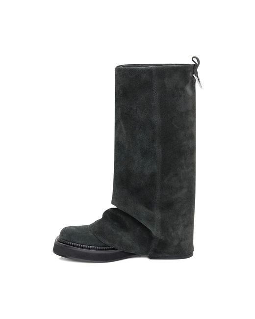 The Attico Black The Combat Boots