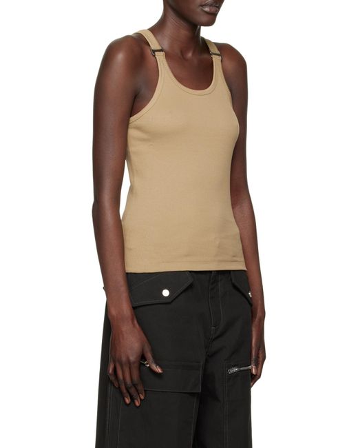 Dion Lee Multicolor E-Hook Ribbed Tank Top for men