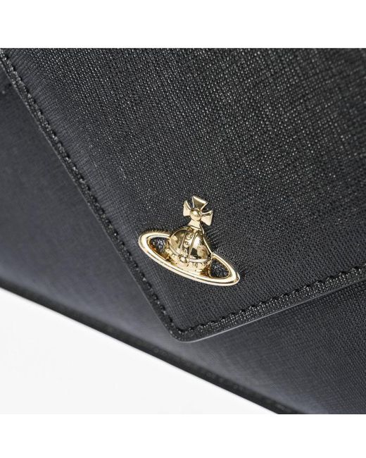 Vivienne Westwood Black Vitoria Clutch