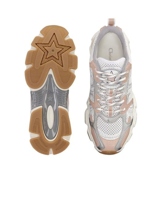 Dior White Chrono Sneakers
