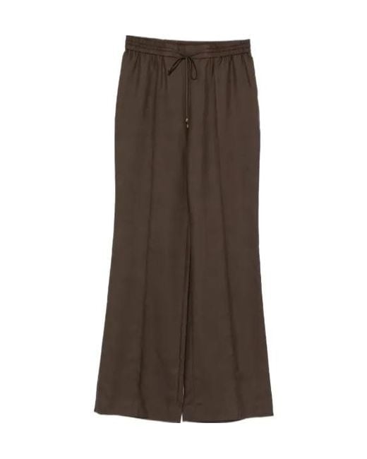 Zimmermann Brown Drawstring-Fastening Trousers