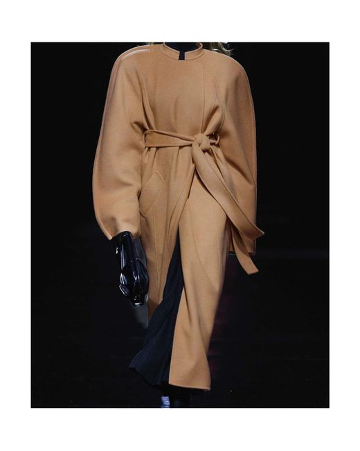 Khaite Natural Rothen Self-Tie Belted Coat