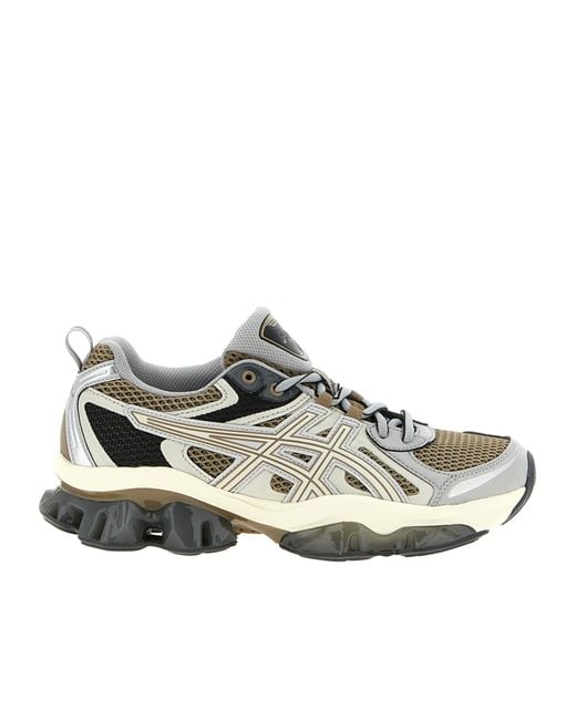 Asics White Gel-Quantum Kinetic Panelled Low-Top Sneakers for men