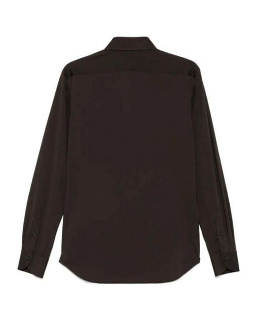 Xacus Black Active Polyamide Shirt for men