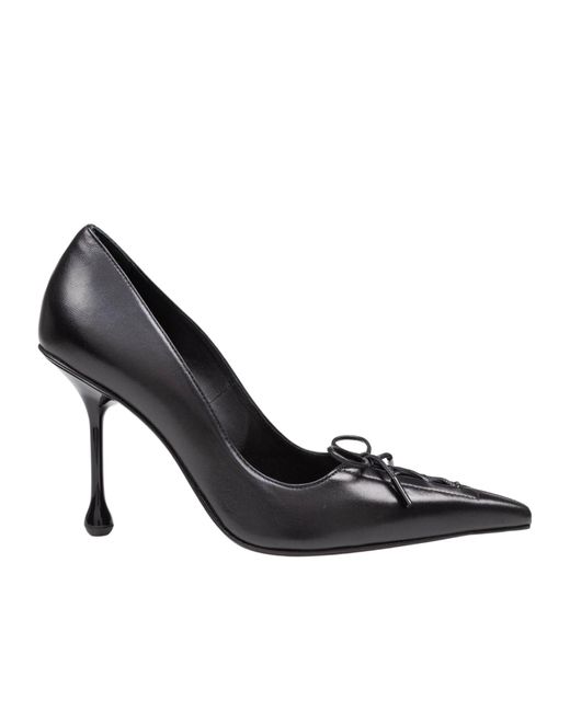 Jimmy Choo Black Scarlett 95 Heeled Pumps