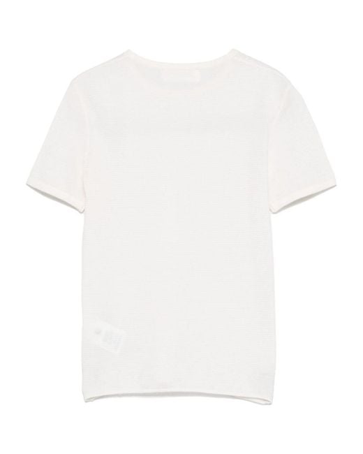 Lisa Yang White Ira Crewneck T-Shirt