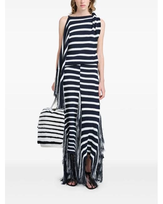 Proenza Schouler Blue Yves Tank Top